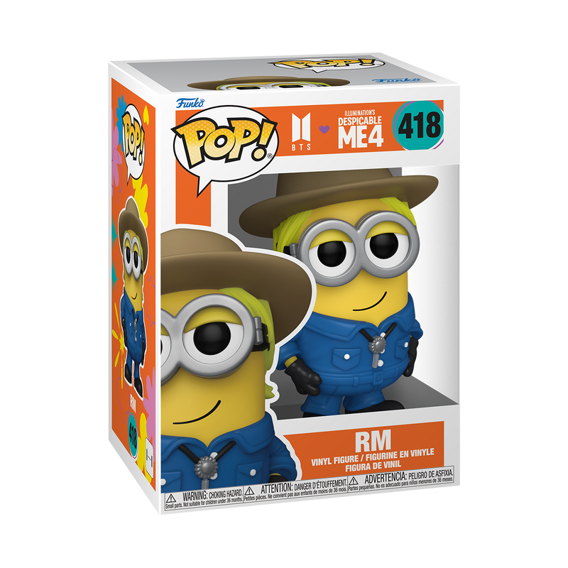 Rm Bts X Despicable Me 4 Pop Vinyl