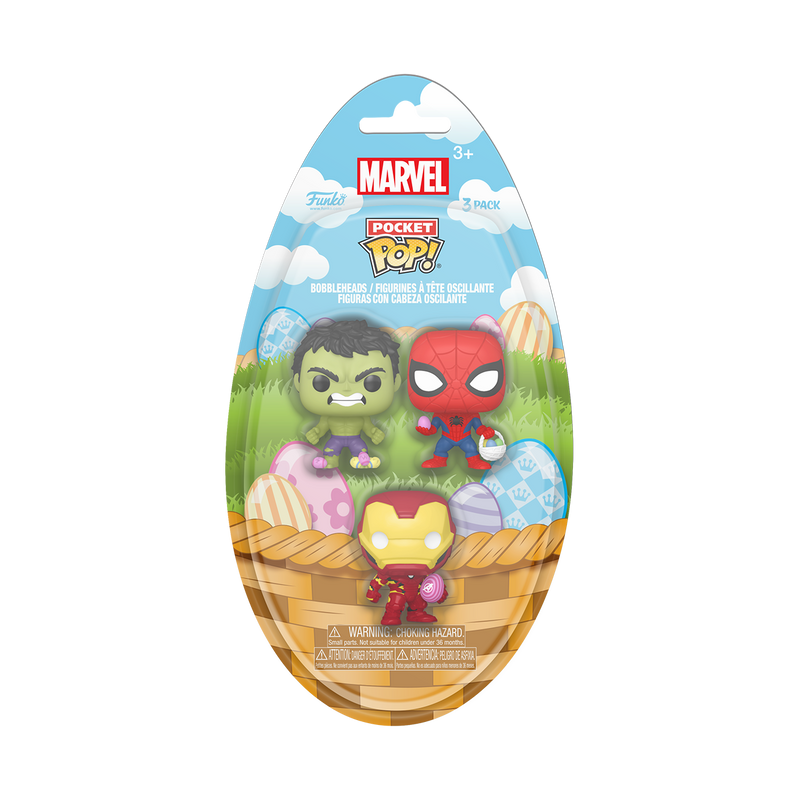 MARVEL SUPER-HEROES POCKET POP! 3-PACK