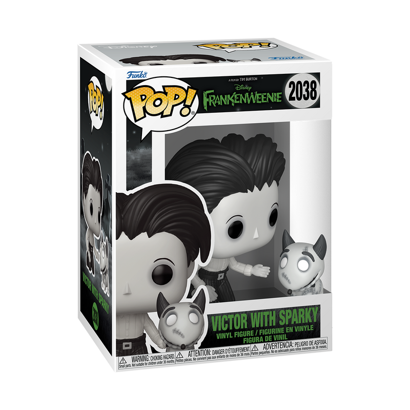 VICTOR WITH SPARKY - FRANKENWEENIE