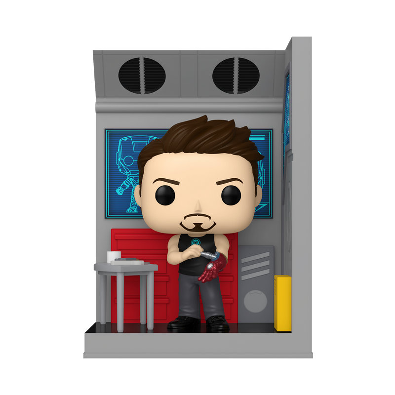 TONY STARK IN HIS WORKSHOP - IRON MAN POP! NOOKS