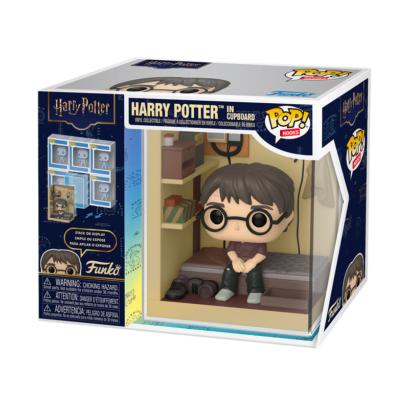 HARRY POTTER IN CUPBOARD