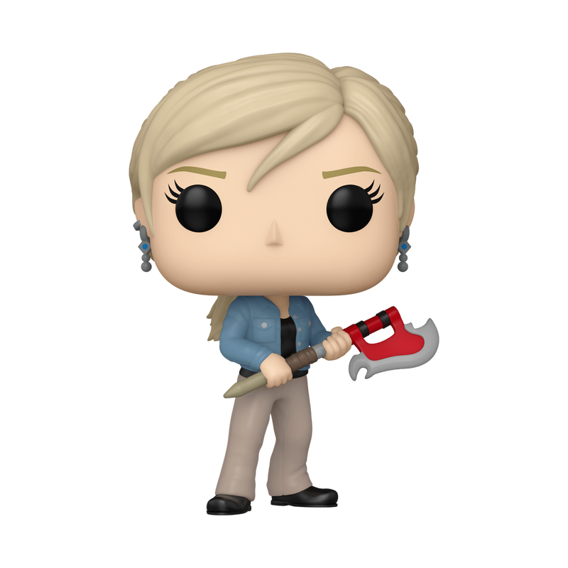 BUFFY WITH SCYTHE - BUFFY THE VAMPIRE SLAYER