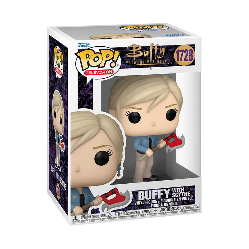 BUFFY WITH SCYTHE - BUFFY THE VAMPIRE SLAYER