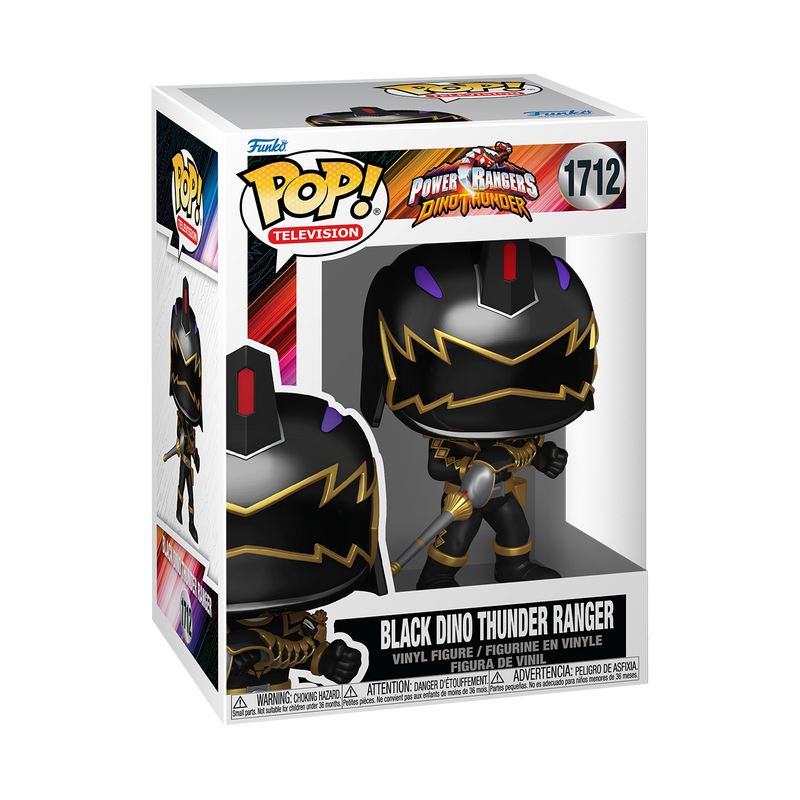 BLACK DINO THUNDER RANGER - POWER RANGERS: DINO THUNDER
