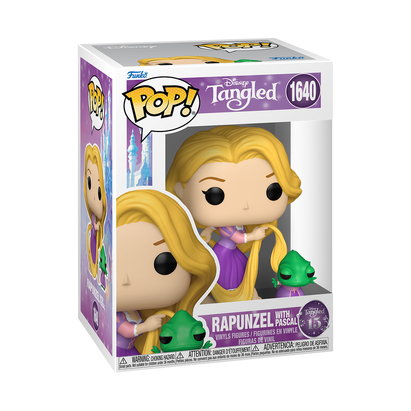 RAPUNZEL WITH PASCAL - TANGLED