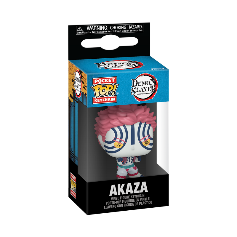 AKAZA - DEMON SLAYER POP! KEYCHAIN