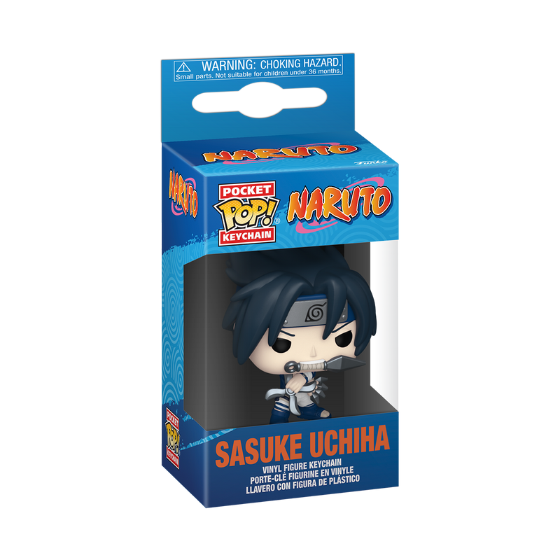 SASUKE UCHIHA - NARUTO POP! KEYCHAIN