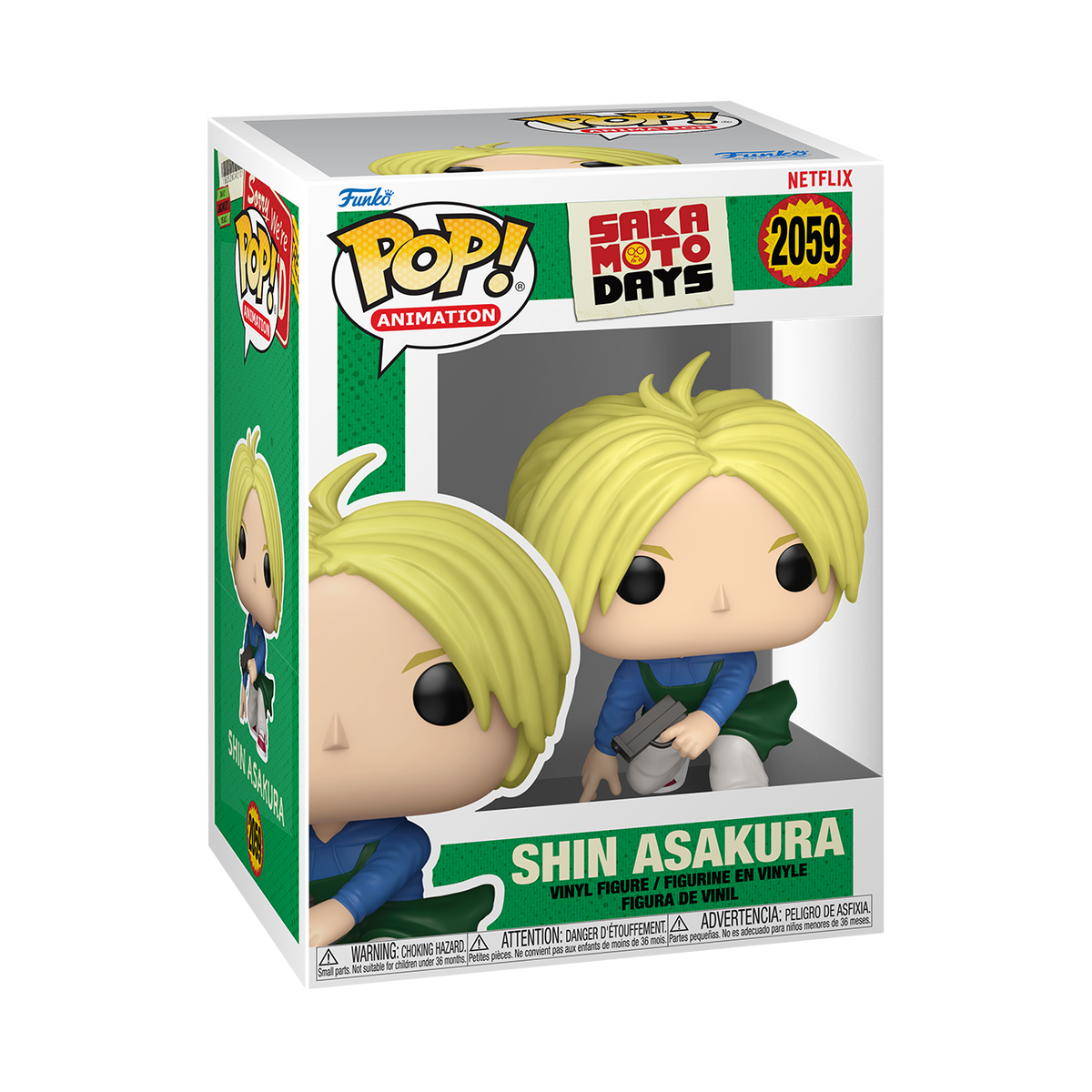 Shin Asakura - Sakamoto Days Pop! Vinyl