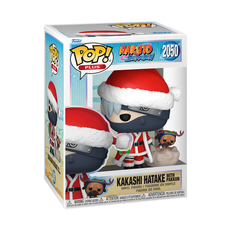 KAKASHI HATAKE WITH PAKKUN (HOLIDAY) - NARUTO SHIPPUDEN