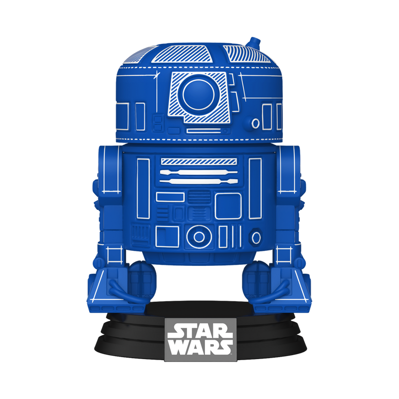 R2-D2 (BLUEPRINT) - STAR WARS