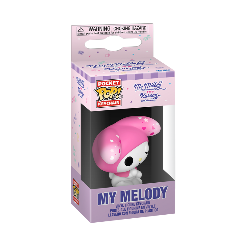 MY MELODY - MY MELODY 50TH ANNIVERSARY POP! KEYCHAIN