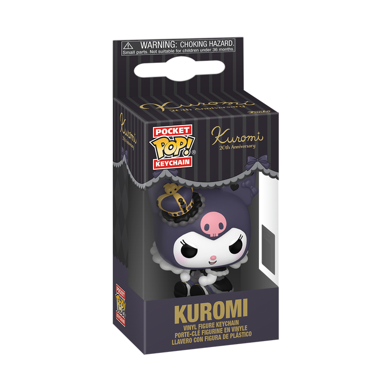 KUROMI (ROYAL) - KUROMI 20TH ANNIVERSARY POP! KEYCHAIN