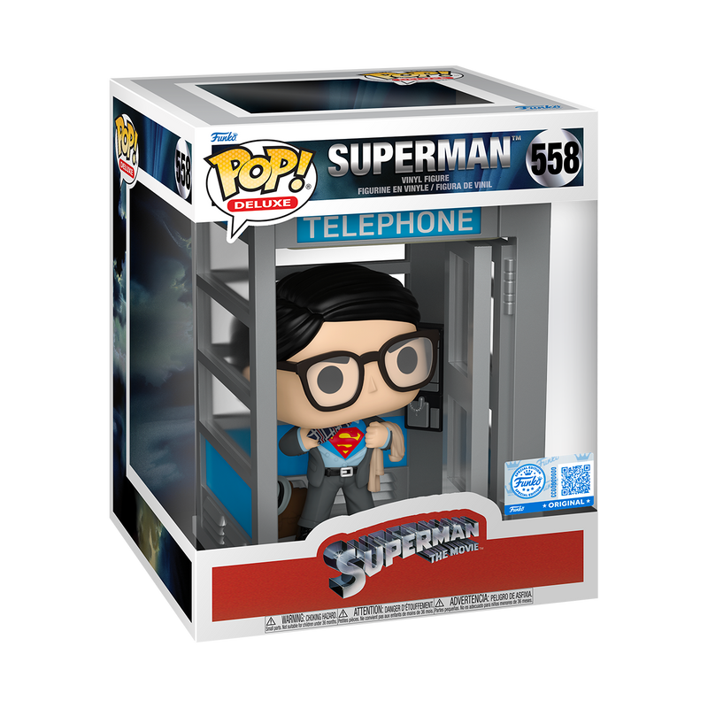 SUPERMAN (IN PHONE BOOTH)