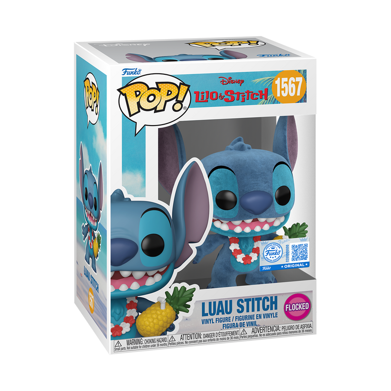 LUAU STITCH (FLOCKED) - LILO AND STITCH