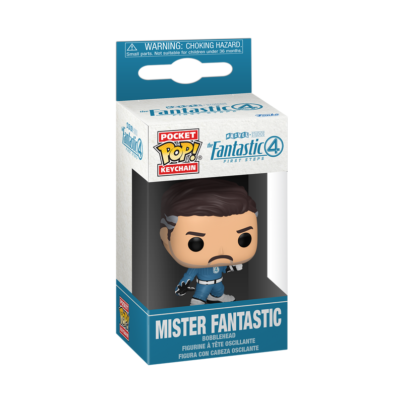 MISTER FANTASTIC - THE FANTASTIC FOUR: FIRST STEPS POP! KEYCHAIN