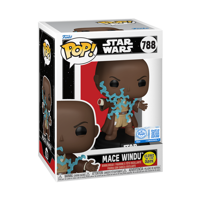 MACE WINDU (GLOW) - STAR WARS: REVENGE OF THE SITH