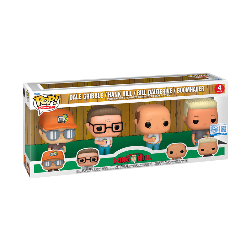 KING OF THE HILL POP! 4-PACK
