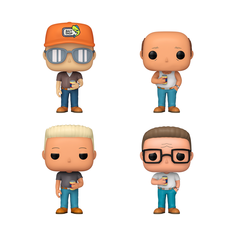 KING OF THE HILL POP! 4-PACK