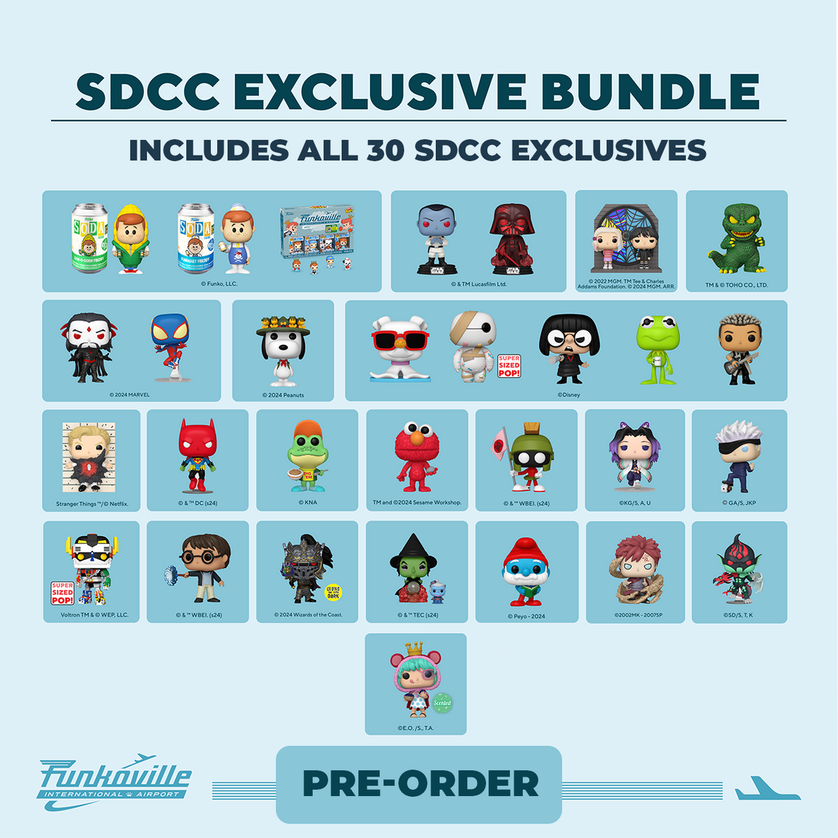 SDCC Convention Bundle (Exc)