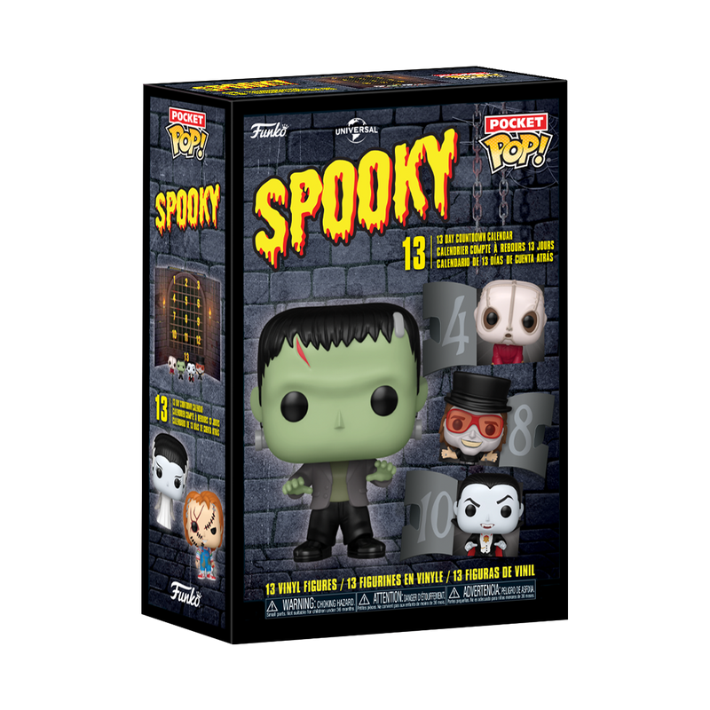 SPOOKY UNIVERSAL STUDIOS 13-DAY COUNTDOWN CALENDAR