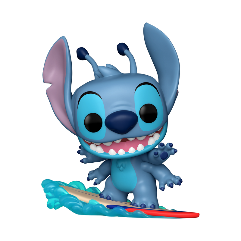 STITCH ON SURFBOARD - LILO AND STITCH
