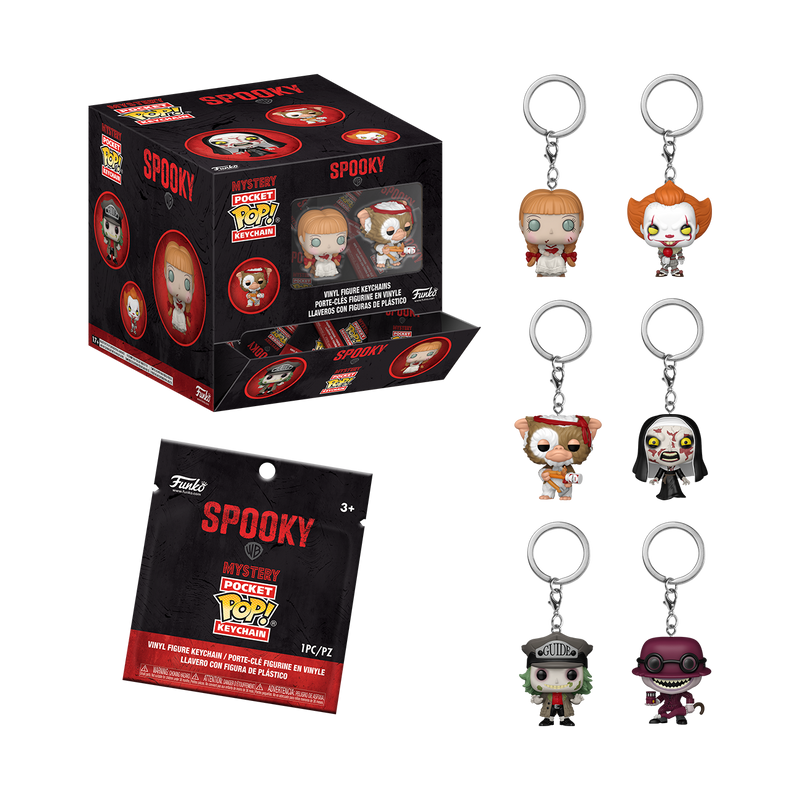 HORROR SPOOKY MYSTERY POCKET POP! KEYCHAIN