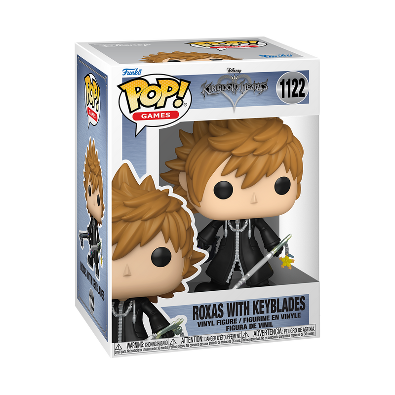 ROXAS WITH KEYBLADES - KINGDOM HEARTS