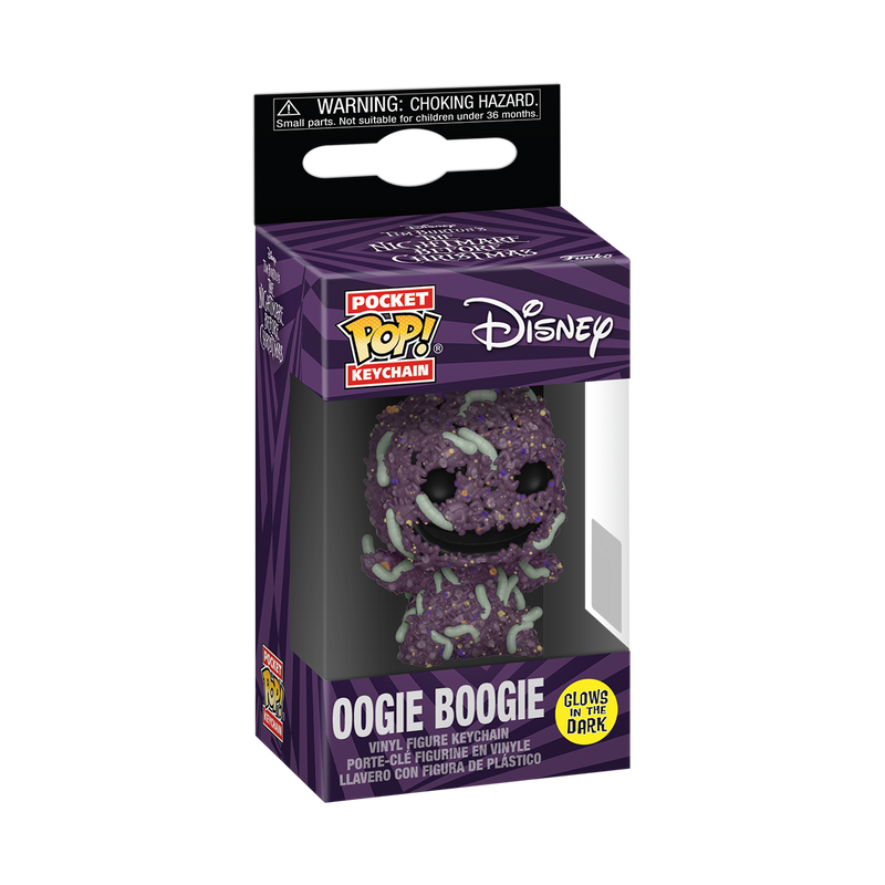 OOGIE BOOGIE (GLOW) - THE NIGHTMARE BEFORE CHRISTMAS POP! KEYCHAIN
