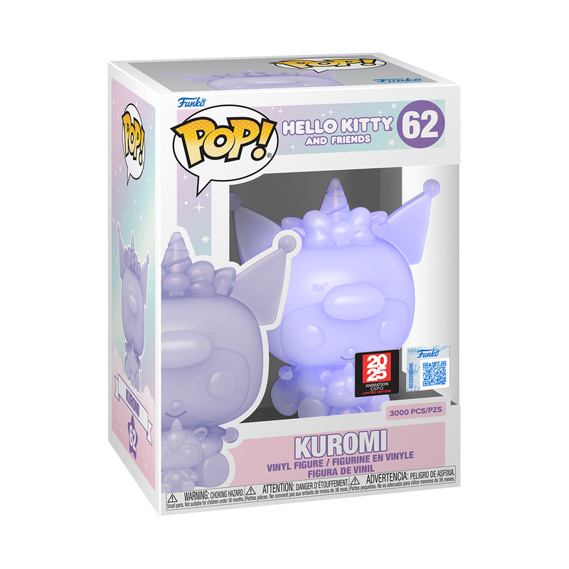 KUROMI (TRANSLUCENT) - HELLO KITTY AND FRIENDS (LE3000)