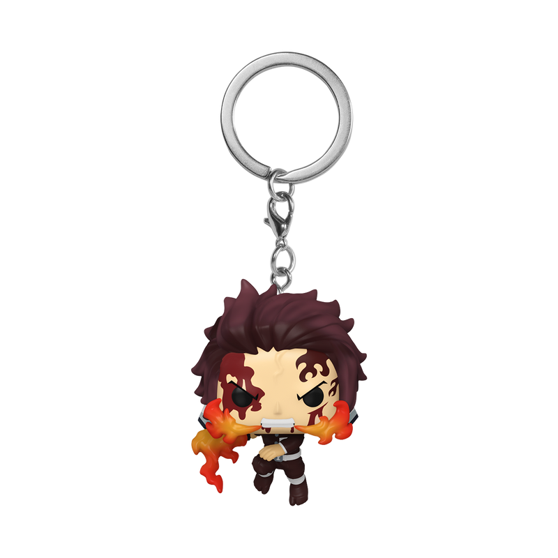 TANJIRO KAMADO (DANSING FLASH) - DEMON SLAYER POP! KEYCHAIN