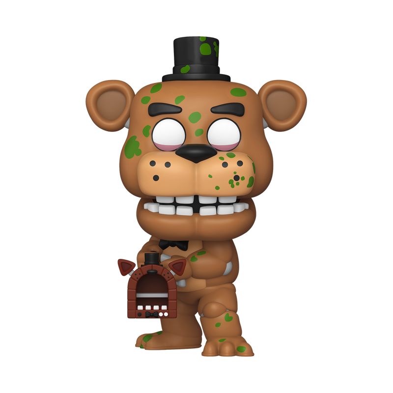 FREDDY FAZBEAR WITH PIZZA LAUNCHER - FUNKO FUSION