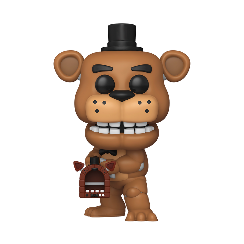 FREDDY FAZBEAR WITH PIZZA LAUNCHER - FUNKO FUSION