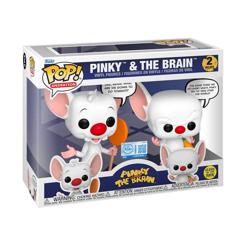 PINKY AND THE BRAIN (GLOW)