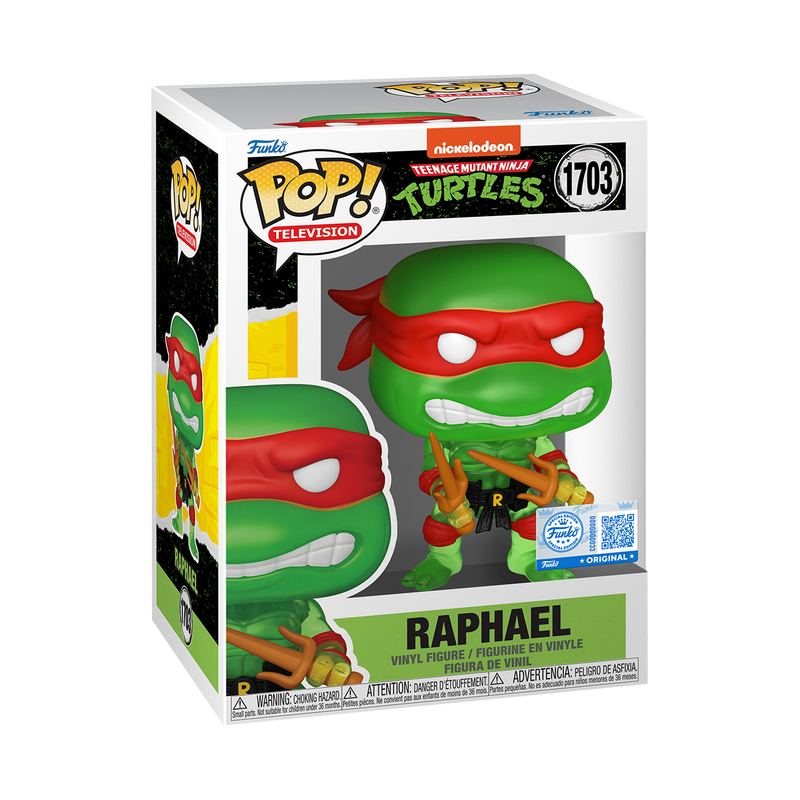 RAPHAEL (TRANSLUCENT GREEN) - TEENAGE MUTANT NINJA TURTLES