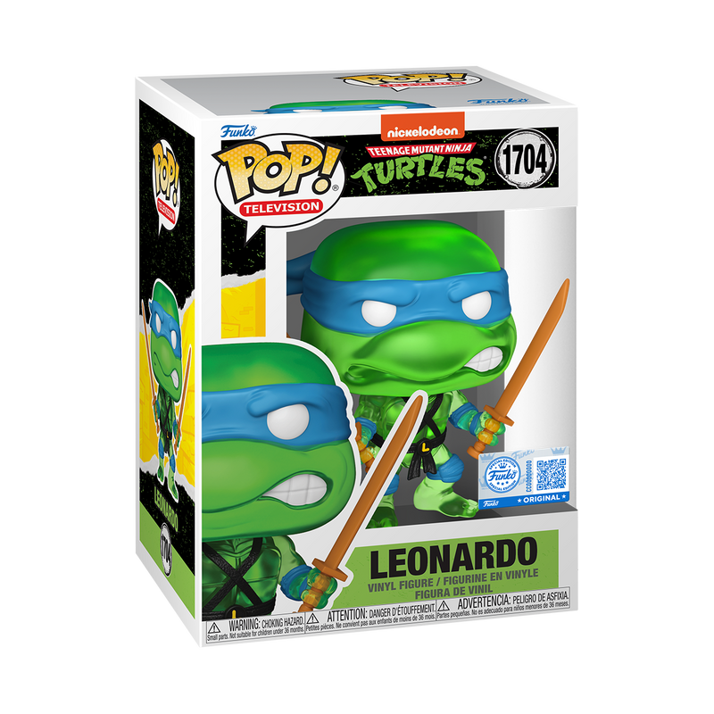 LEONARDO (TRANSLUCENT GREEN) - TEENAGE MUTANT NINJA TURTLES