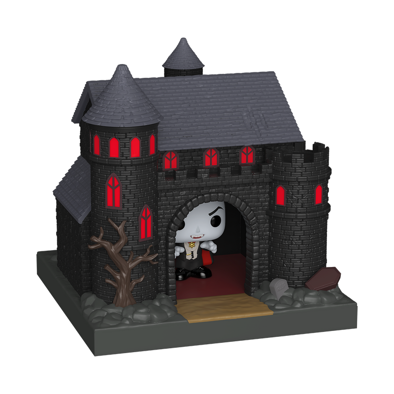 BITTY POP! TOWN DRACULA AND CASTLE - UNIVERSAL MONSTERS