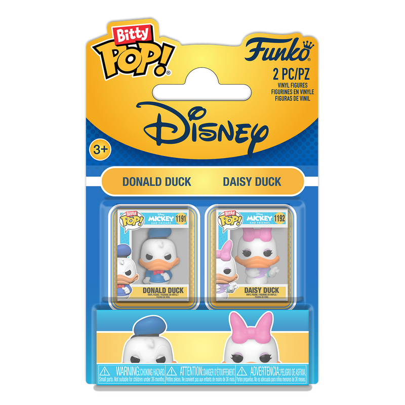 DISNEY 2-PACK - DONALD AND DAISY DUCK