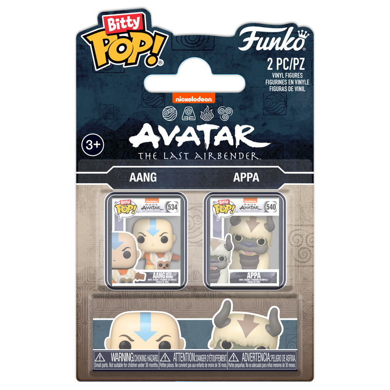 AVATAR: THE LAST AIRBENDER 2-PACK - AANG AND APPA