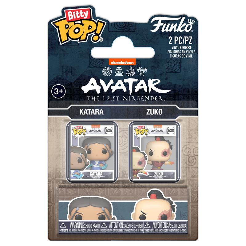 AVATAR: THE LAST AIRBENDER 2-PACK - KATARA AND ZUKO