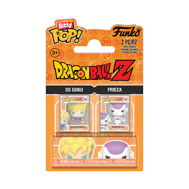 BITTY POP! 2-PACK DRAGON BALL Z - SS GOKU AND FRIEZA