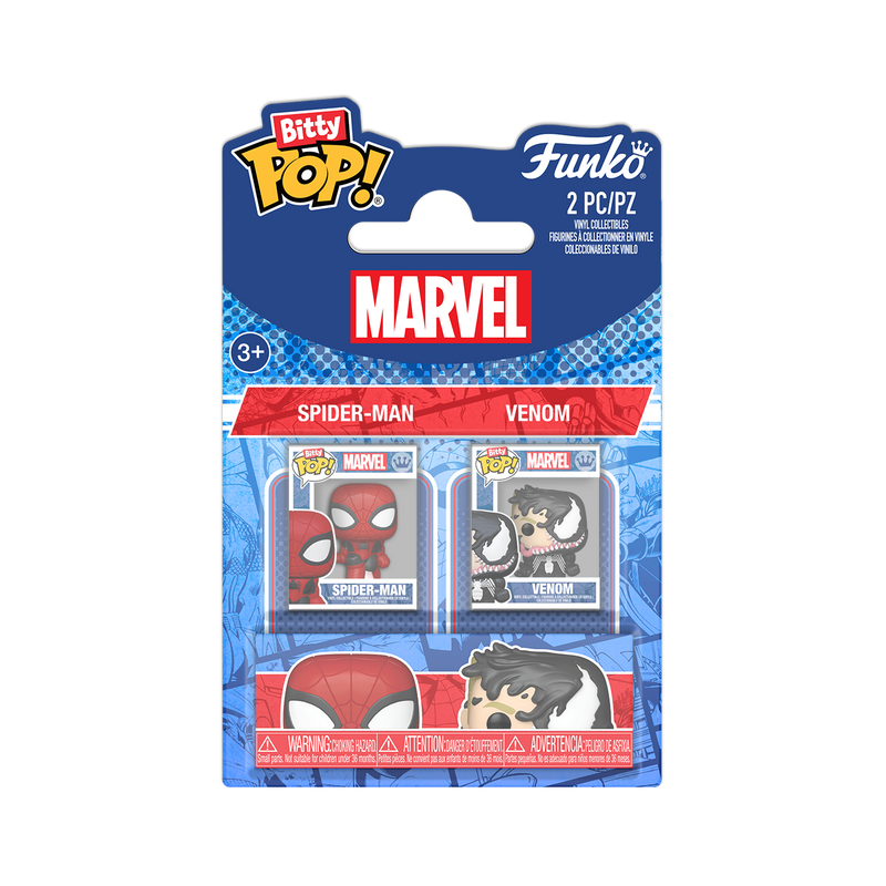 BITTY POP! 2-PACK MARVEL - SPIDER-MAN AND VENOM