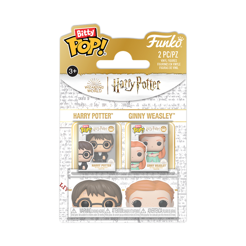 BITTY POP! 2-PACK HARRY POTTER - HARRY POTTER AND GINNY WEASLEY