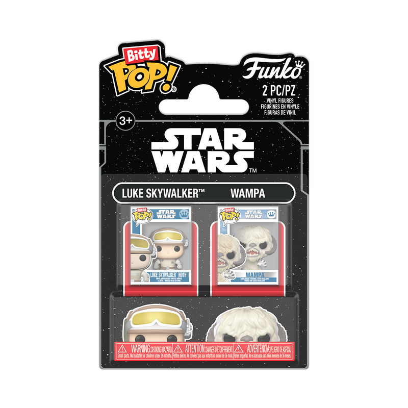 BITTY POP! 2-PACK STAR WARS - LUKE SKYWALKER AND WAMPA