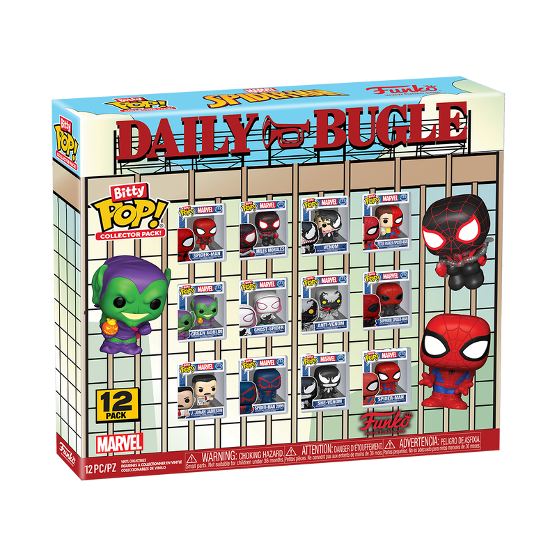 BITTY POP! SPIDER-MAN COLLECTOR 12-PACK