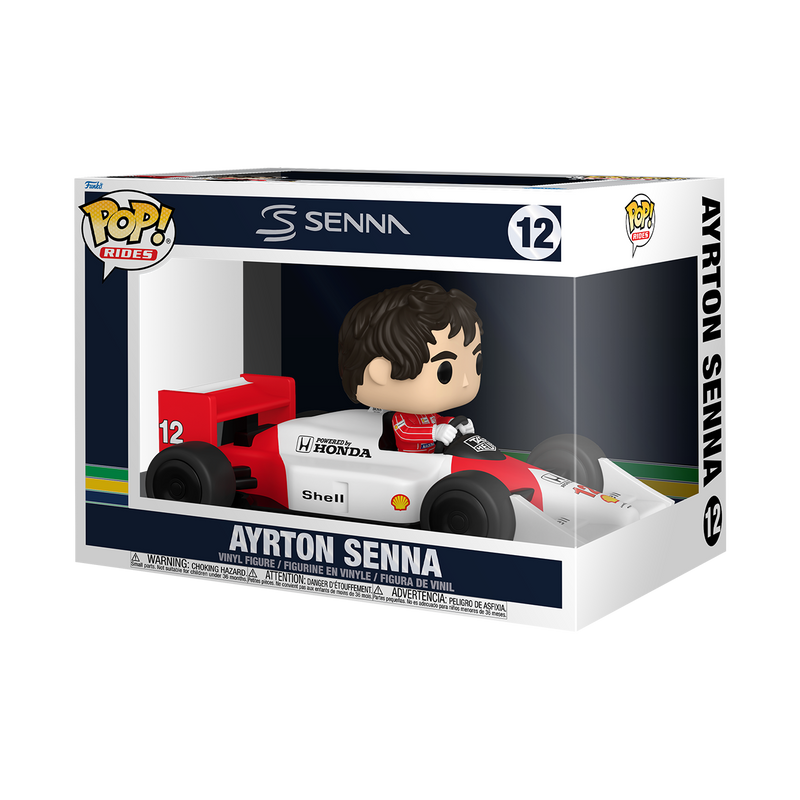 AYRTON SENNA (WITH CAR)