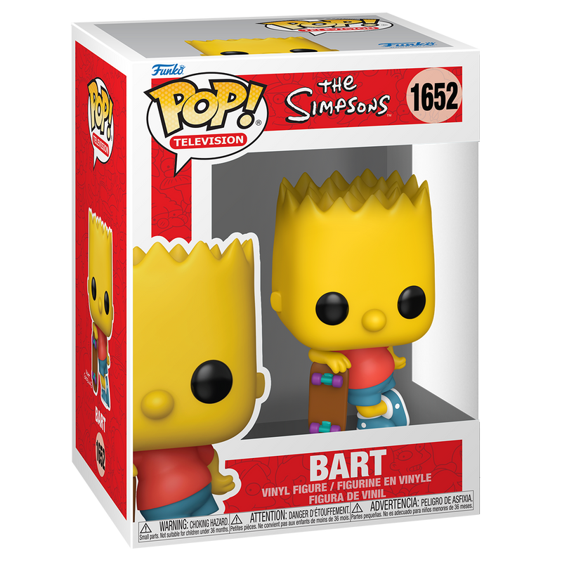 BART WITH SKATEBOARD - THE SIMPSONS