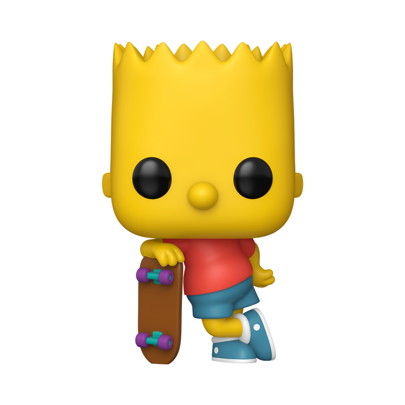 BART WITH SKATEBOARD - THE SIMPSONS