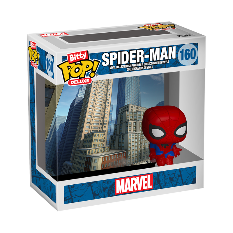 Bitty Pop! Deluxe Spider-Man (Cityscape) - Marvel