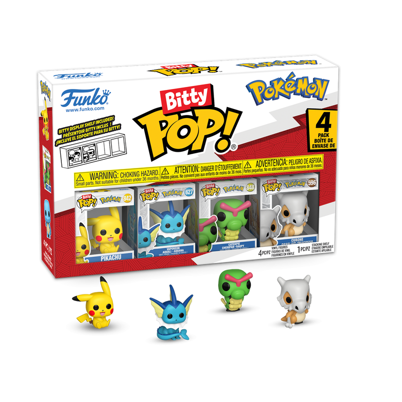 BITTY POP! POKEMON 4-PACK SERIES 1