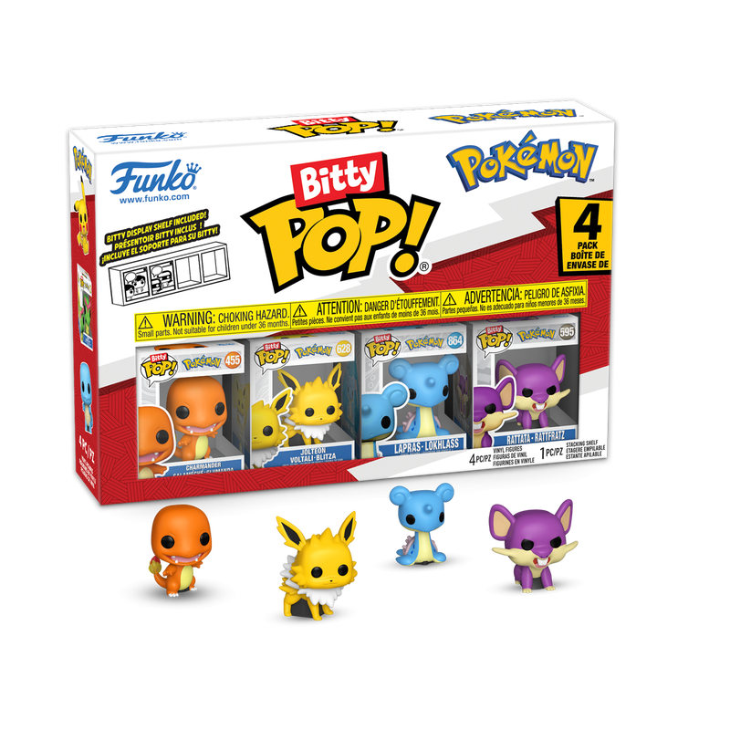 BITTY POP! POKEMON 4-PACK SERIES 2